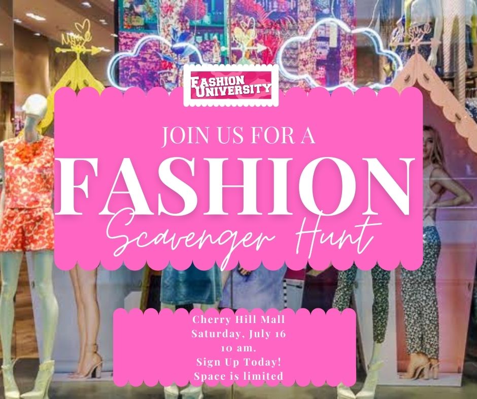 Fashion Scavenger Hunt Fashion University