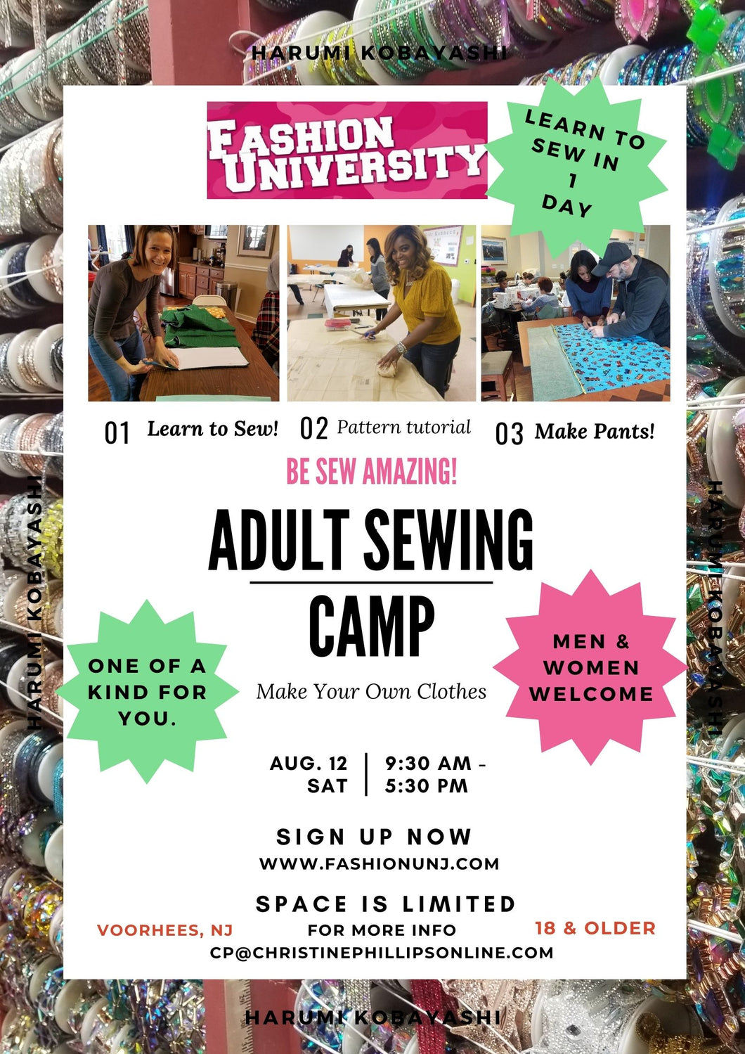 Adult Sewing Camp