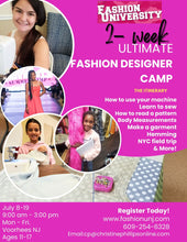 Load image into Gallery viewer, Ultimate Fashion Designer Camp 2024
