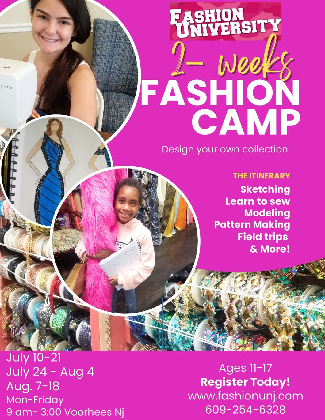 Ultimate Fashion Camp 2023 (2 weeks)
